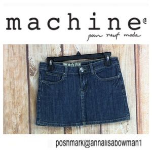 💸Machine denim mini skirt size 5